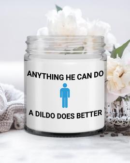 Funny Breakup Candle for Women| Break up gift| Funny Dildo Candle Soy Wax Candle Jar 9oz - Thegiftio UK