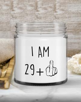 30th Birthday Candle, 29 Plus One, Funny Middle Finger, Thirty Gift For Him Her, Thirty Birthday Gift, Rude Adult Sarcastic Humor - Thegiftio UK