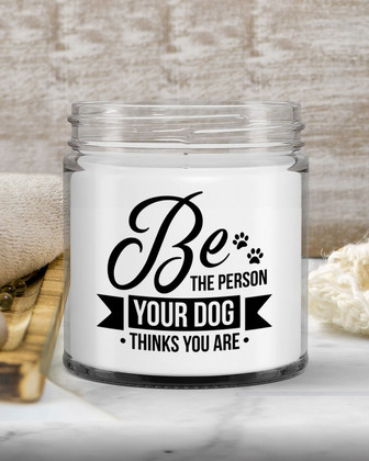 Funny dog candle gift for dog lovers dog quote candle - Thegiftio