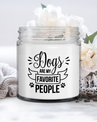 Funny dog candle gift for dog lovers dog quote candle - Thegiftio
