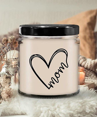 Mom Candle 9oz Vanilla Scented Soy Wax Blend Candles Funny Gifts - Thegiftio UK