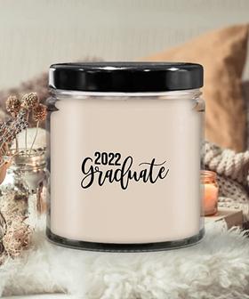 Graduate 2022 Candle 9oz Vanilla Scented Soy Wax Blend Candles Funny Gifts - Thegiftio UK