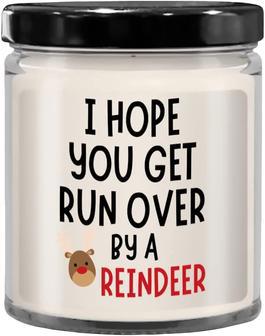 Sarcastic Christmas Candle, Funny Gift for Coworker, Exchange Idea - Thegiftio UK