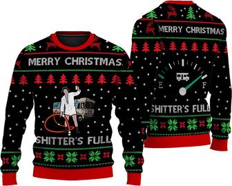 Christmas 2022 Ugly Sweater, was Full Ugly Sweater, Christmas Ugly Sweater, Christmas Party Ugly Sweater for Men and Women Black - Thegiftio UK