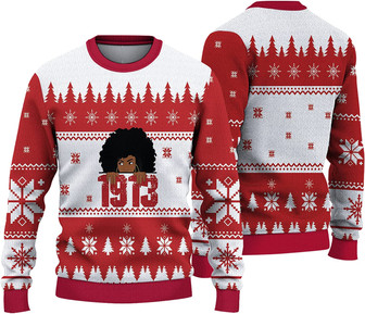 Delta 1913 Christmas Sweater, Delta 1913 Sweater, 1913 Christmas Sweater for Men, Women Black - Thegiftio UK