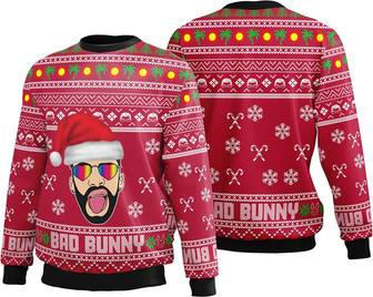 Merry Christmas Sweater, Un Christmas Sin Ti Sweater, X-mas Sweater, Gift for Christmas Black - Thegiftio UK