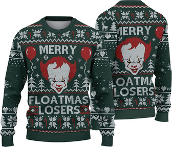 Merry Christmas Ugly Sweater, Gift for Christmas, Christmas Ugly Sweater, Xmas Sweater Party Black - Thegiftio UK