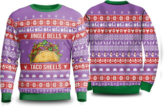 Merry Christmas Ugly Sweater, Christmas Ugly Sweater for Men, Ugly Christmas Sweater Women Black - Thegiftio UK