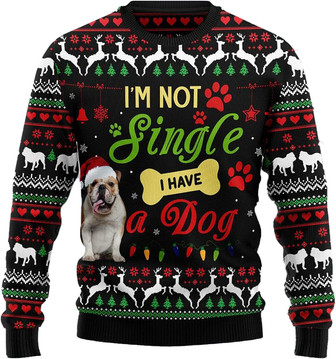 Cute Pet Christmas Sweaters for Women - Mens Sweater Winter Holiday Crew Neck Shirt 04 - Thegiftio UK