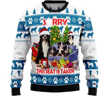Cute Pet Christmas Sweaters for Women - Mens Sweater Winter Holiday Crew Neck Shirt02 Pug13 - Thegiftio UK