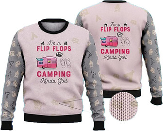 Go Camping Lover Christmas Sweaters for Women - Mens Sweater Winter Holiday Crew Neck Shirt23 Camping08 - Thegiftio UK