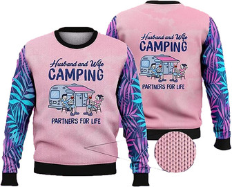 Go Camping Lover Christmas Sweaters for Women - Mens Sweater Winter Holiday Crew Neck Shirt23 Camping11 - Thegiftio UK