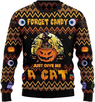 Happy Animals Halloween Sweaters for Women - Mens Sweater Winter Holiday Crew Neck Shirt40 - Thegiftio UK