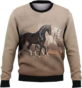 Horse Racing Lovers Christmas Sweaters for Women - Mens Sweater Winter Holiday Crew Neck Shirt28 Horse02 - Thegiftio UK