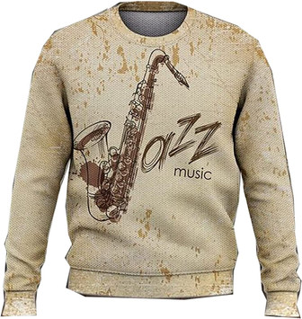 Music Instrument Lovers Christmas Sweaters for Women - Mens Sweater Winter Holiday Crew Neck Shirt27 Music14 - Thegiftio UK