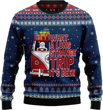 Ugly Christmas Sweaters for Women - Hippe Merry Christmas Mens Sweater Xmas Holiday Crew Neck Shirt78 Hippie04 - Thegiftio UK