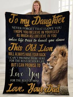 To My Daughter Never Forget That I Love You Lion Dad - Seseable