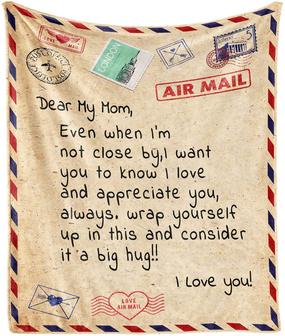 Best Gifts for Mom Gifts for Mom from Daughter Son Christmas Mothers Day to My Mom Blanket Gift Love Letter | Seseable CA