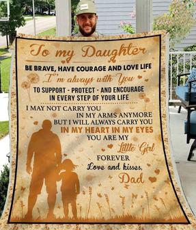 Gift Blanket For Daughter-I'M Always With You - Seseable