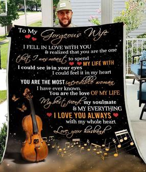 Gift Blanket For Wife-You Are Incredible - Seseable