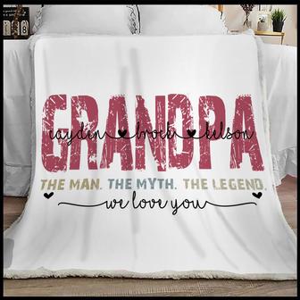 Grandpa - We Love You | Blanket - Seseable