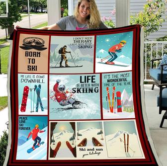 Life Is Better With Skiing Funny Ski Skier Gifts For Skiers - Seseable