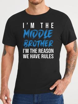 I'm The Middle Brother Men's T-shirt - Thegiftio UK