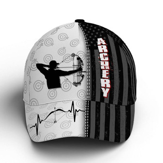 Baseball Cap For Archery Flag Pattern Hat - Thegiftio UK