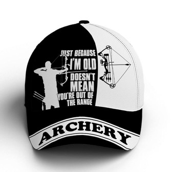 Baseball Cap For Archery Two-tone Vector Art Hat - Thegiftio UK