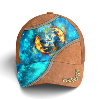 Baseball Cap For Pisces Queen Classic Leather Hat - Thegiftio UK