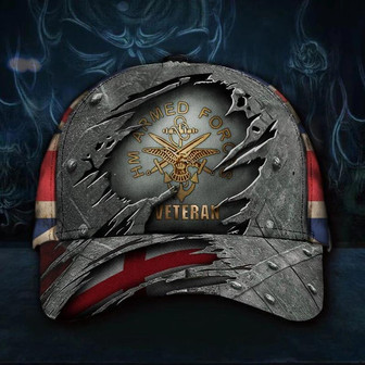 British Army Veteran Hat Union Jack England Flag Cap Patriotic Hat - Thegiftio UK