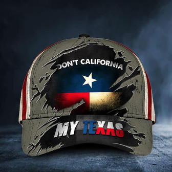California My Texas Hat Vintage American Flag Cap Patriotic Texas Proud State Hat - Thegiftio UK