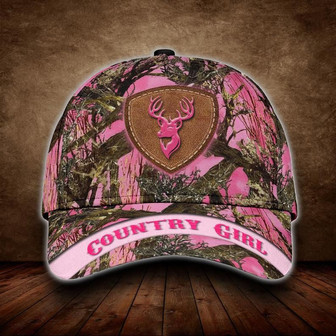Country Girl Deer Hunting Camo Hat Classic Cap Deer Hunter Cap Hat - Thegiftio