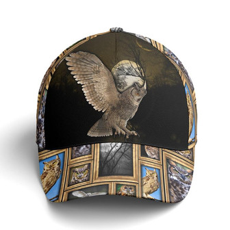Cute Owl Style Printed Baseball Cap Hat - Thegiftio UK