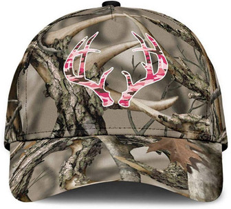 Deer Dry Twigs Printed Unisex Hat Classic Cap, Snapback Cap, Baseball Cap, CapBlackOneSize for Men Hat - Thegiftio UK