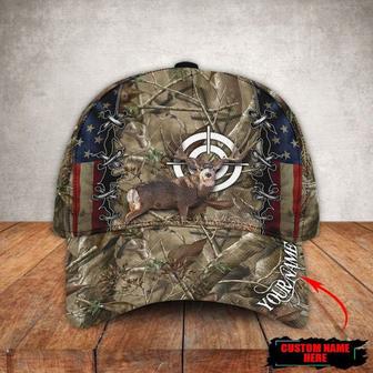 Elk Hunting Personalized Classic Cap, Hunting Hat, Hunter Cap Hat - Thegiftio UK