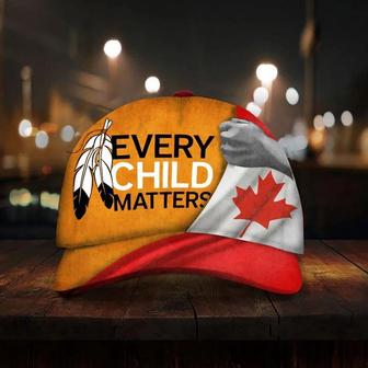 Every Child Matters Canada Flag Cap Orange Day Shirt Every Child Matters Movement Hat - Thegiftio UK