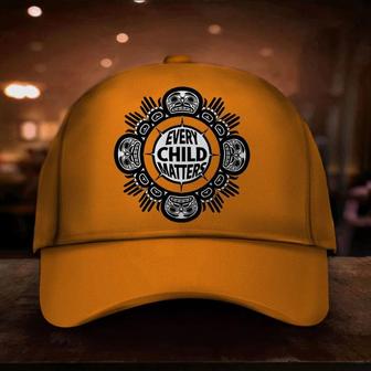 Every Child Matters Hat Canada Residential Schools Orange Shirt Day Best Caps Gift For Dad Hat - Thegiftio UK