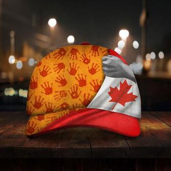 Every Child Matters Hat Inside Canada Flag Cap Orange Day Shirt Canada Hat - Thegiftio UK