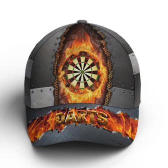 Fire Darts Metallic Style Baseball Cap Hat - Thegiftio UK