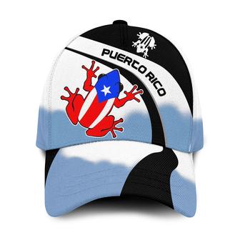Frog Boricua Puerto Rico Hat Classic Cap Hat - Thegiftio UK
