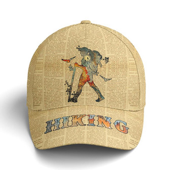Hiking Vintage Pattern Baseball Cap Hat - Thegiftio