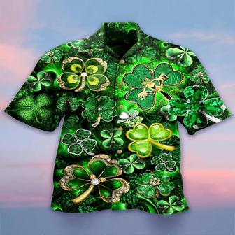 Irish Pride Happy St Patricks Day Hawaiian Aloha Hawaii Shirts - Seseable