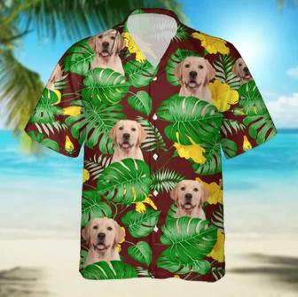 Custom Photo Labrador Retriever Hawaiian Shirt - Seseable