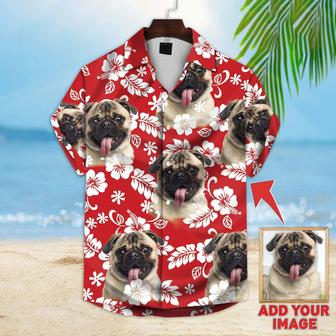 Custom Photo Dog Hawaiian Shirt - Seseable