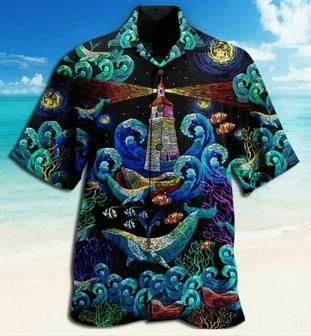 Amazing Finding Light Marine Life Hawaiian Shirts Aloha Hawaii Shirt Aloha Shirt For Summer - Seseable