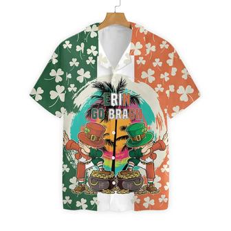 Saint Patrick's Day Leprechaun Shamrock Irish Hawaiian Shirts Aloha Hawaii Shirt Aloha Shirt For Summer - Seseable