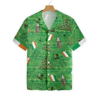 Irish Saint Patrick's Day Hawaiian Shirts Aloha Hawaii Shirt Aloha Shirt For Summer - Seseable