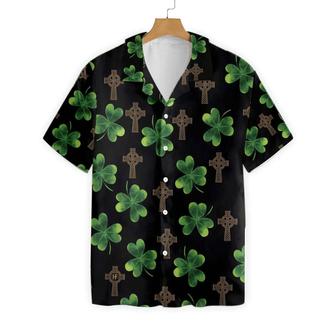 Hooligan Shamrock Irish Saint Patrick's Day Hawaiian Shirt - Seseable
