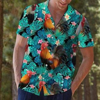 Hawaii Shirt Tropical Chicken Hawaiian Aloha Shirts - Seseable